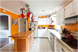 Orange Kitchen Wall Color