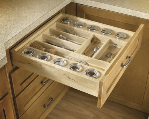 Custom Cabinets offer custom built drawers-Alliance Cabinets